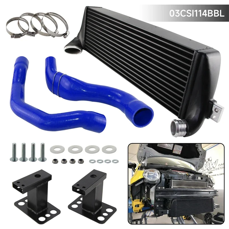 Aluminum Competition Intercooler Silicone Hose kit For Fiat 500 Abarth 1.4 Turbo 99 KW/135 PS 2008+ Black/Blue/Red