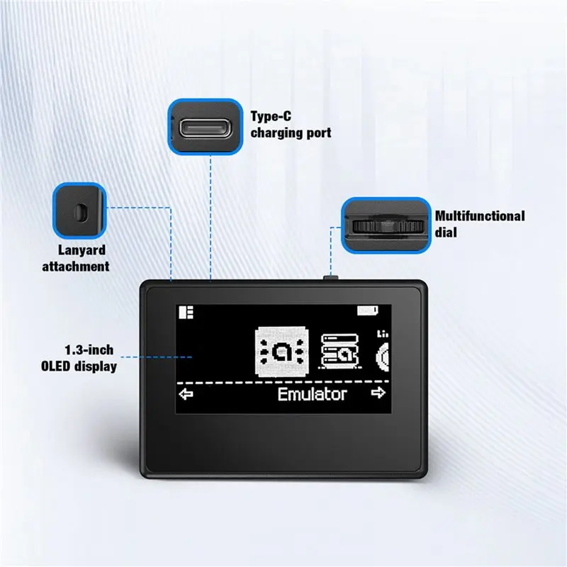 Y44A Amiibo Pixl Emulator Simulator 2X INFC Intelligent for Switch/Switch 2/Switch Oled/Lite/3DS Game Accessory