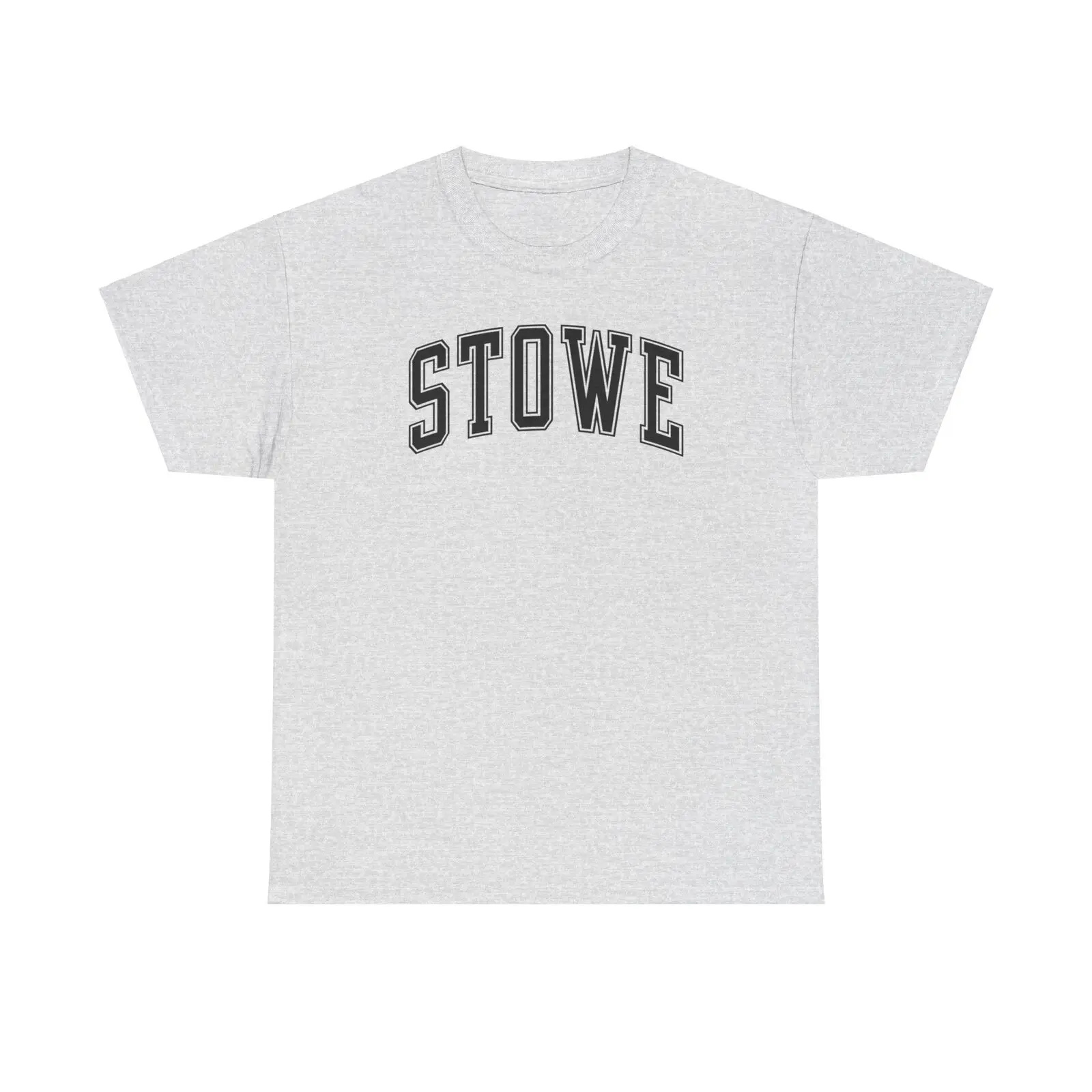 Stowe Vermont VT Shirt Gifts Tshirt Tee Crew Neck Short Sleeve