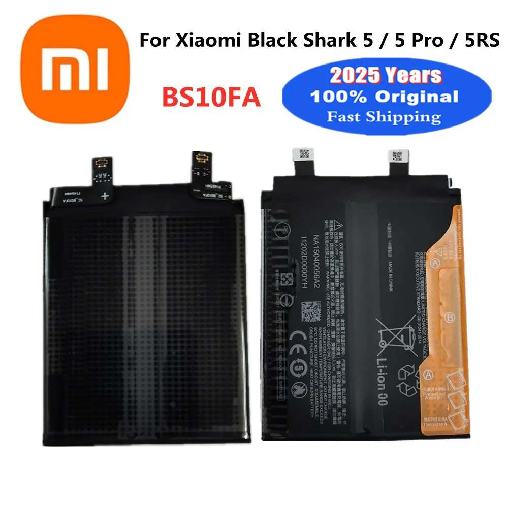 

Оригинальный аккумулятор BS10FA для Xiaomi Blackshark Black Shark 5/5S Pro, аккумуляторы для телефонов, 4650 мАч, быстрая доставка