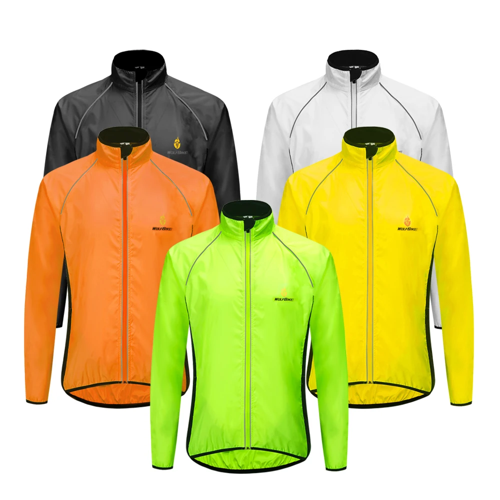 AliExpress WOSAWE 6 Colors Men's Sports Jackets Breathable Reflective Clothing Cycling Bike Bicycle Windbreaker Running Wind Coat Gym Top