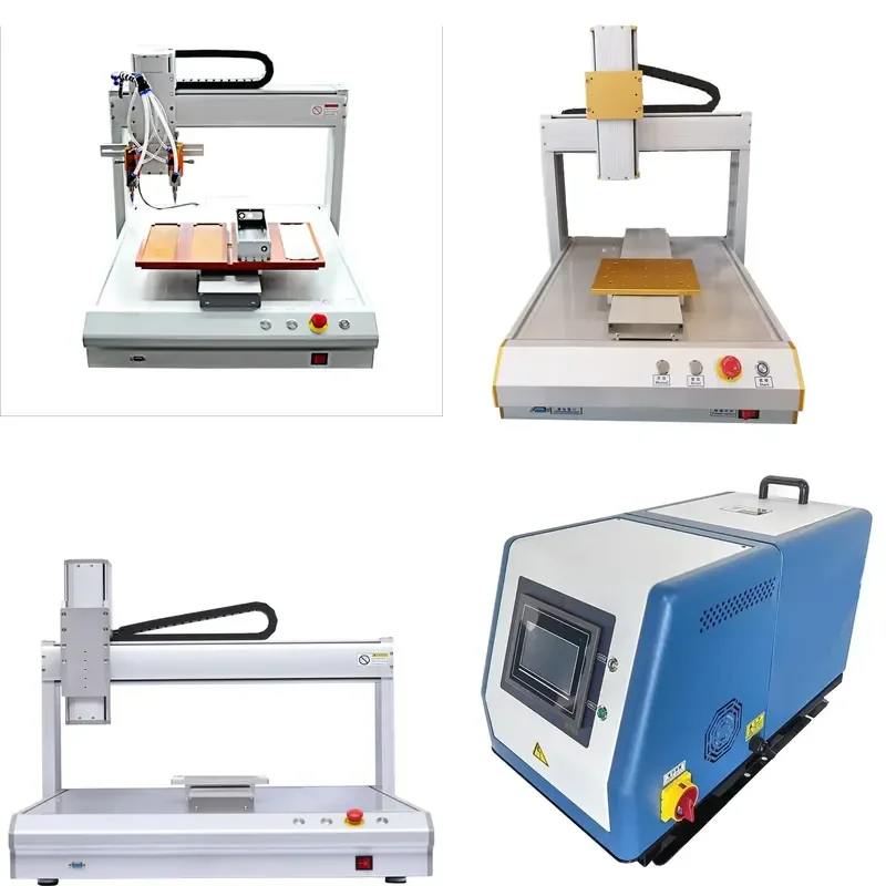 Fully Automatic Electric Desktop Hot Melt Adhesive Dispenser with Three Axis Robot Engine and Gear Core Components for