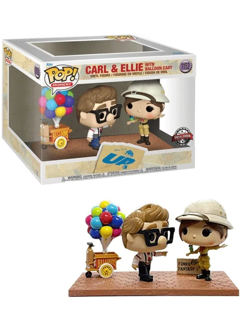 Funko Pop Carl and Ellie With Balloon Cart Special Edition 1152