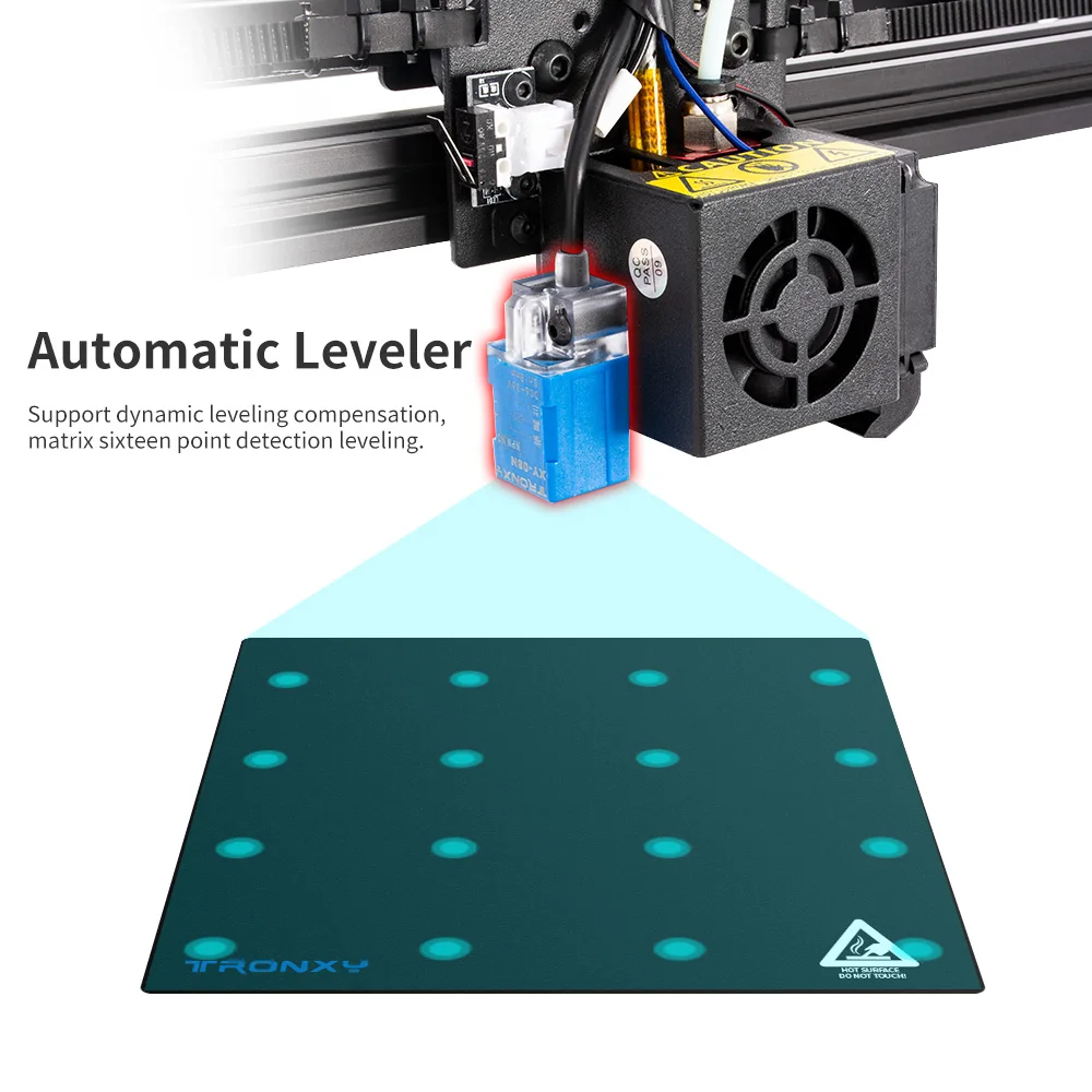 TRONXY 400 FDM 3D 프린터 키트, 대형 인쇄 크기, 고정밀 3D 프린터 키트, 고속 풀 세트 프린터 키트, 400x400x400mm