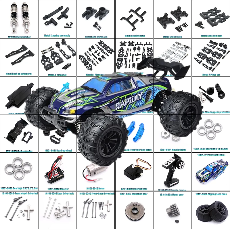 Cheetah-spare parts for remote-controlled car, scy-16201 porch, scy-16101, scy-16102, scy-16103, scy-16201 JJRC q130