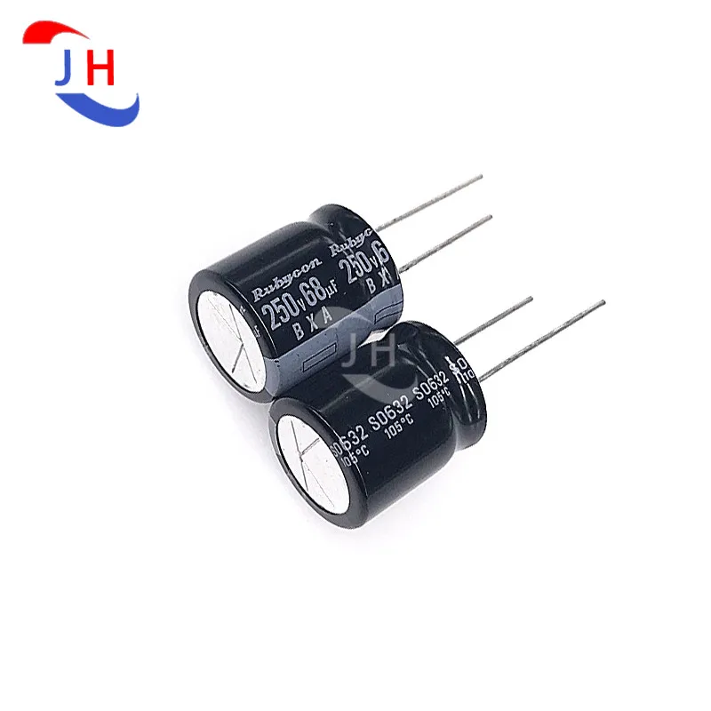 5/10PCS Electrolytic Capacitor 250v68uf 18*20 Capacitor BXA High Frequency Long life 7.5mm Pin Distance 250V 68UF