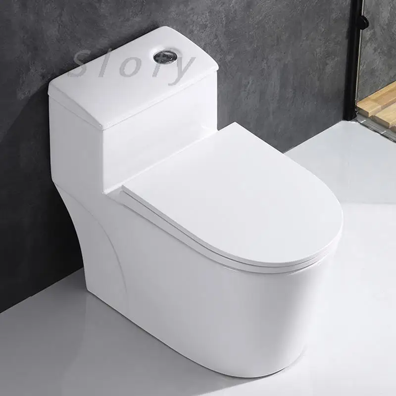 

Toilet Bowl Toilet Toilet Seat Lid Modern Powerful Flush Toilet Siphon Flushing For Bathroom Comfort Ceramic Toilet For Bathroom