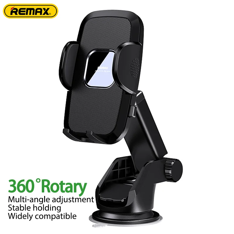 Remax Car Holder Buckle Locking 360 Rotary Multi-angle adjustment Widely Compatible For Mobile Phones RM-C50