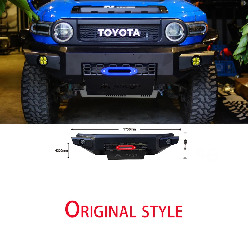 Комплекты кузова переднего бампера автомобиля для Toyota Fj Cruiser OEM, детали из магниевого алюминиевого сплава