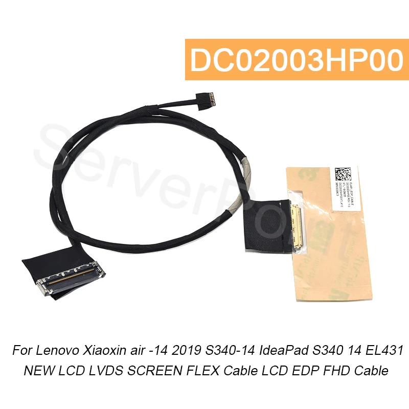 Brand New DC02003HP00 LCD LVDS SCREEN FLEX Cable LCD EDP FHD Cable For Lenovo Xiaoxin air -14 2019 S340-14 IdeaPad S340 14 EL431