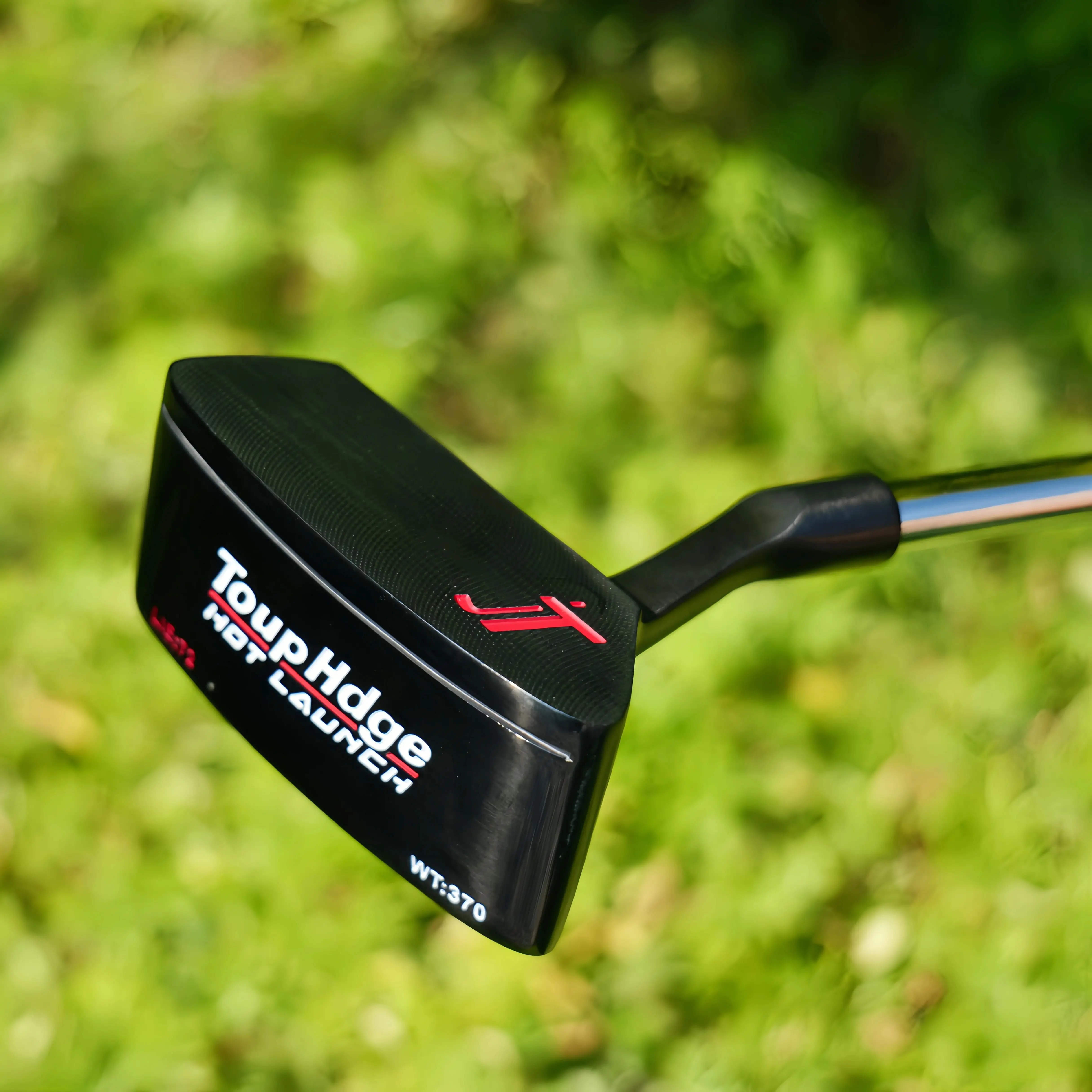 Toup Hdge Hot Launch Golf Mini Mallet Putter Head Weight: 370g/ Lie Angle: 72° Stable and Solid Putting Feel/ Smoother Rolling