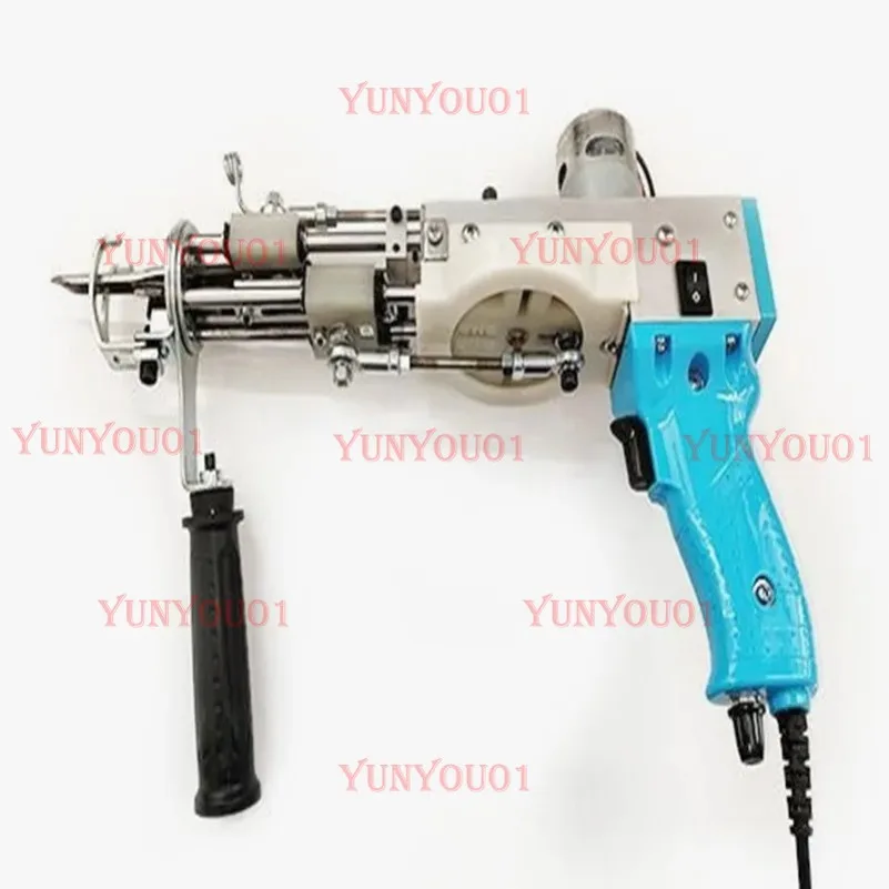 

25mm-45mm Tufting Gun 2in 1 Loop Pile Cut Pile Rug Gun Carpet Machine Starter Kit Electric Carpet Tufting Kit Customize Rug Tool