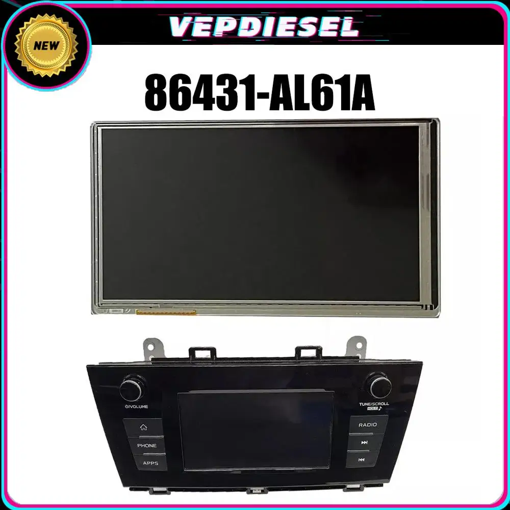 

86431-AL61A 86431AL61A 1pc Wireless Navigation LCD Display Touch Screen for Subaru Outback Legacy 2018 Replacement Parts