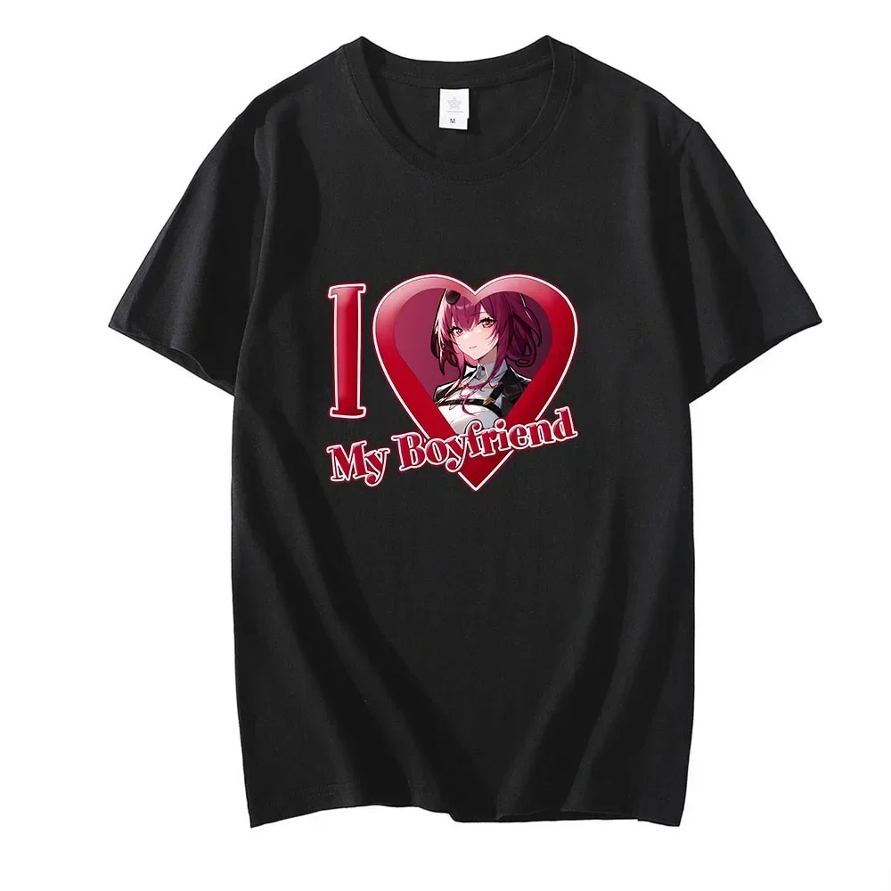 

Honkai Star Rail T-shirt Women I Love My Boyfriend Short Sleeve Tee Shirt Clothes Harajuku 2024 Summer O-neck Y2k Clothing Tops