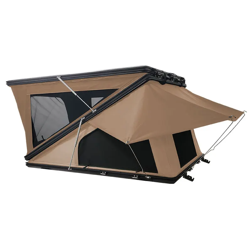 New Design Aluminum Z Shape Roof Top Tent China Roof Top Tent Pop up Rooftop Tent for 4x4 Offroad Camping