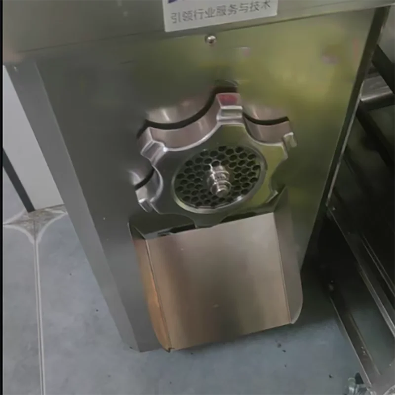 Commercial Electric Meat Grinder & Sausage Stuffer - Automatic   Vertical Stainless Steel Mincer for Beef, Lamb, Poultry