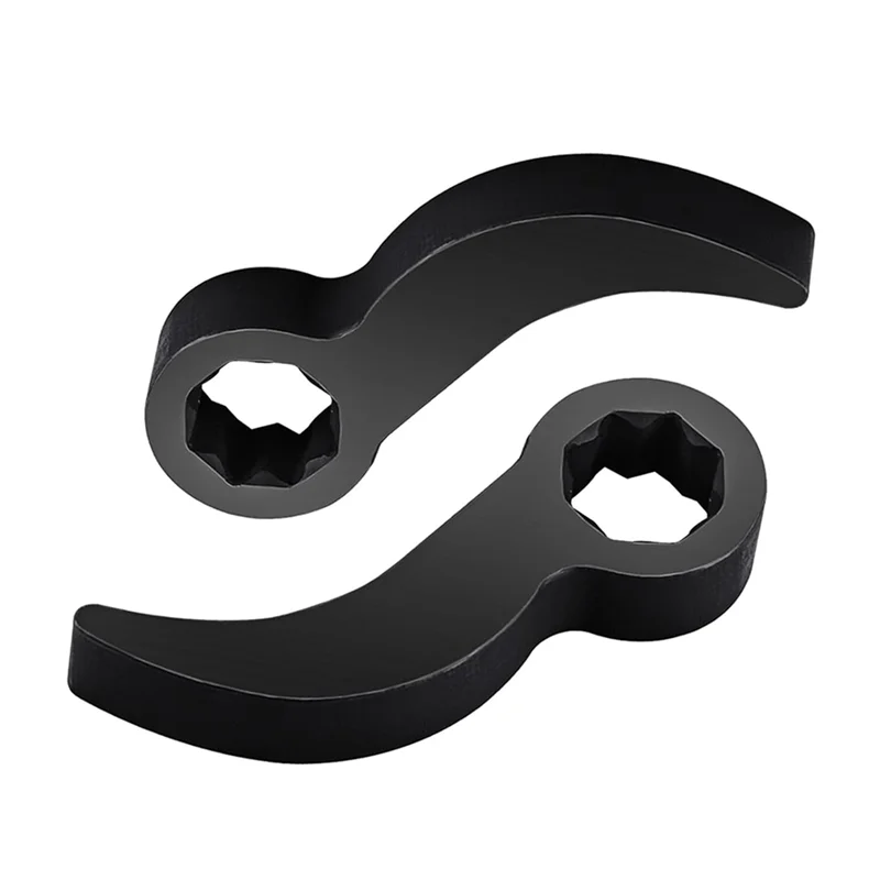 ABLK 2 Pack Crowbar Adapter Wrench Tool Pry Bar Wrench Adaptor Tool Fits For 1/2" 3/8" Drive Ratchets Repairing Tools