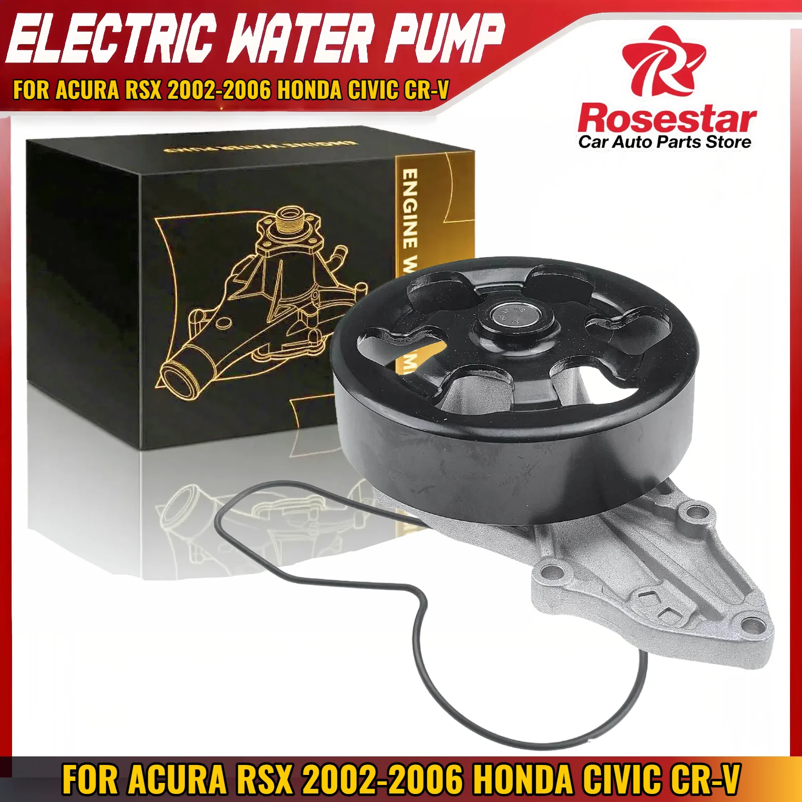 مضخة مياه المحرك لهوندا سيفيك CR-V أكورا RSX 2002-2006 2.4L 2.0L 19200PNA003 19200PNLE01 19200RBB002 19200RBB003 19200RBB013