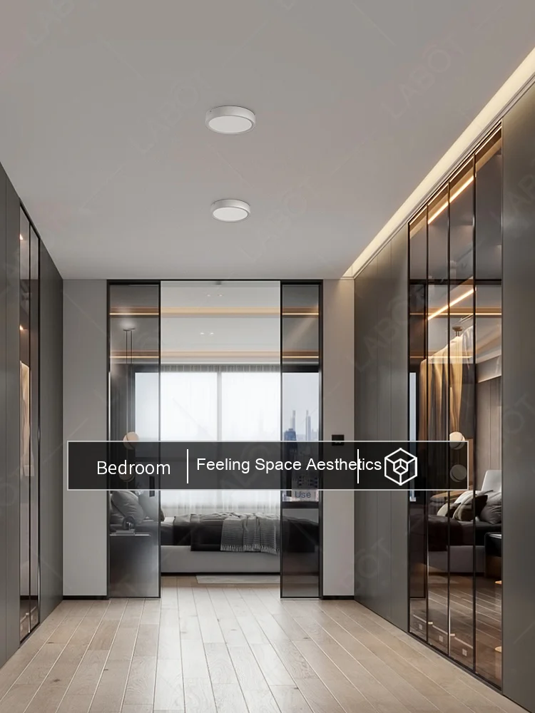 Factory Outlet LED Rounded Ultra-thin Surface Mounted Anti-glare Ceiling Lamp Downlight Spotlight for Indoor Lighting