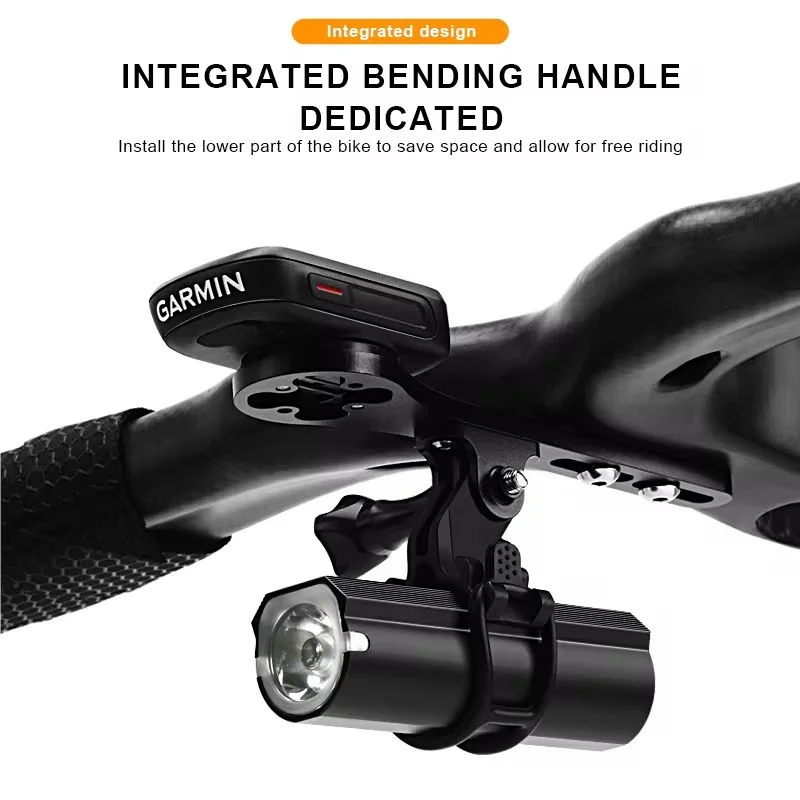 Uchwyt na licznik rowerowy i kamerę, aluminiowy uchwyt na kierownicę roweru, mocowanie do rowerów górskich i szosowych, kompatybilny z Garmin