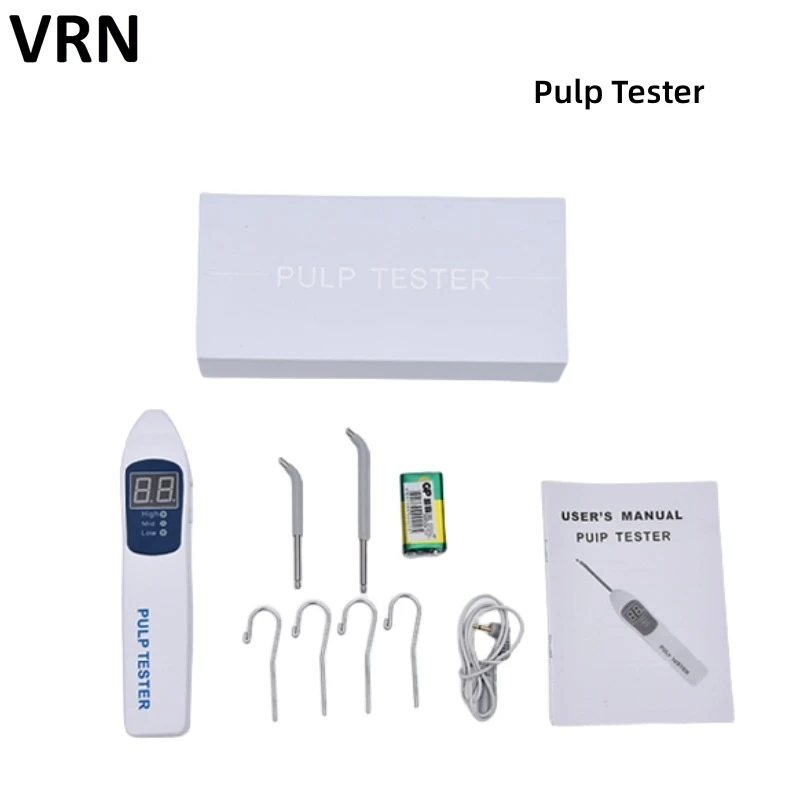 

Dental Pulp Tester Dentist Testing Tool Preset Speed Mode High-Mid-Low Laboratory Dentistry Instrument