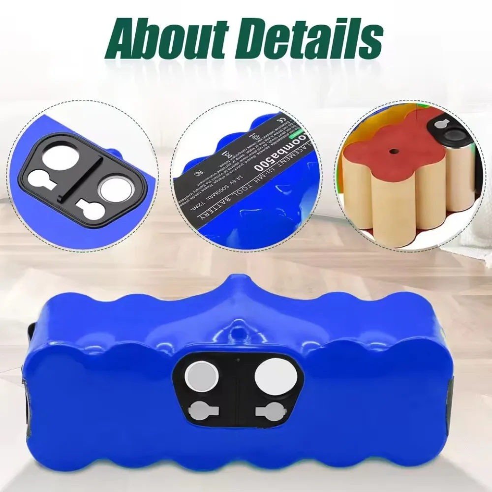 New 4000/5000/6000mAh for IRobot Roomba 500 600 700 800 560 650 770 780 Vacuum Cleaners Battery