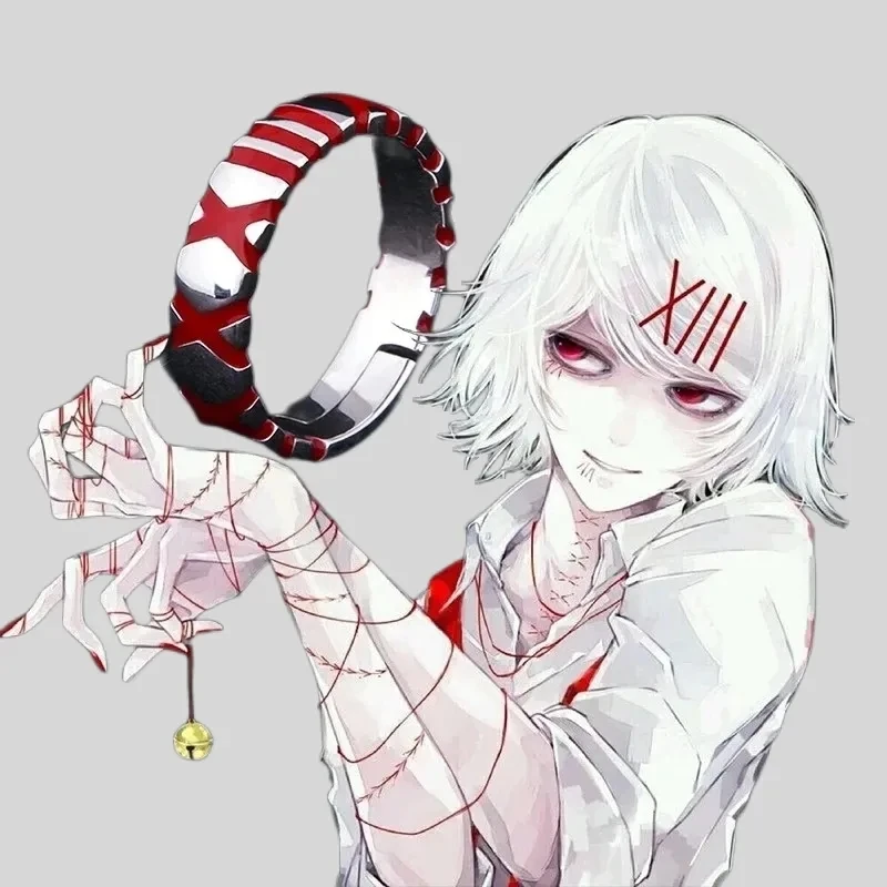 Anel Ajustável Unissex JUZO Suzuya Cosplay Anime Tokyo Ghoul Acessórios Presente