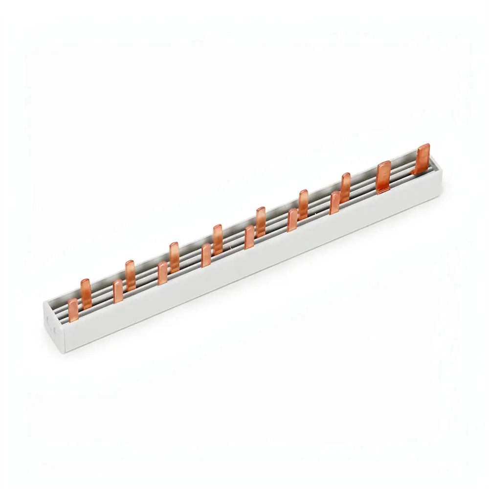 Copper Pin Connector Busbar For Chayo MCB Leakage Breaker Electrical Distribution Box Wiring Installation Hardware Part