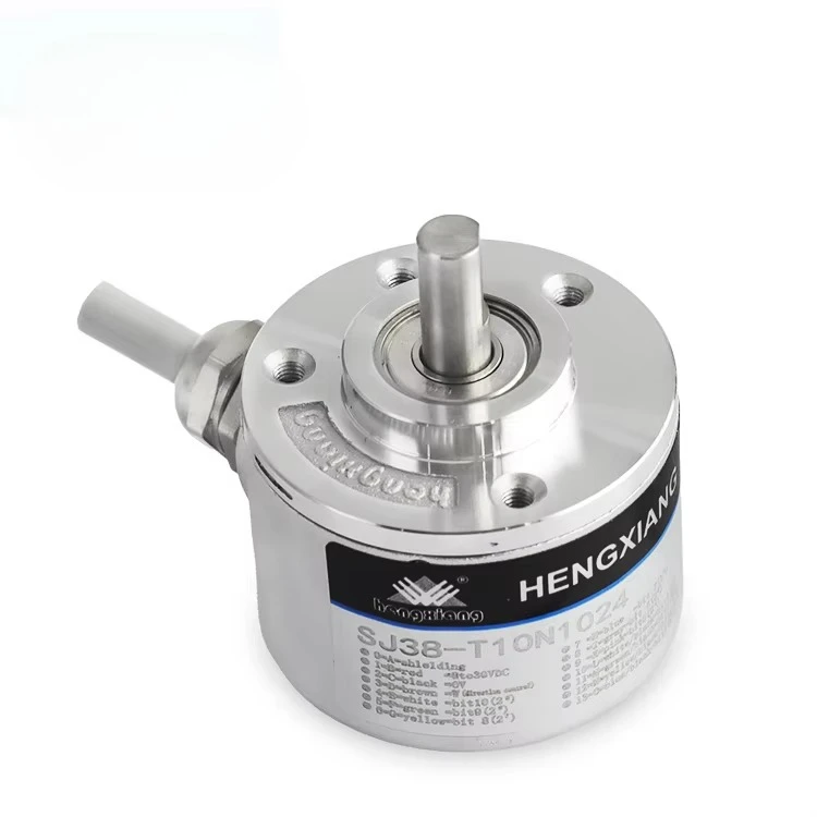 High Resolution SJ38 1024 Spindle Encoder 10-bit (1024) Absolute Parallel Micro CNC Lathe Encoder