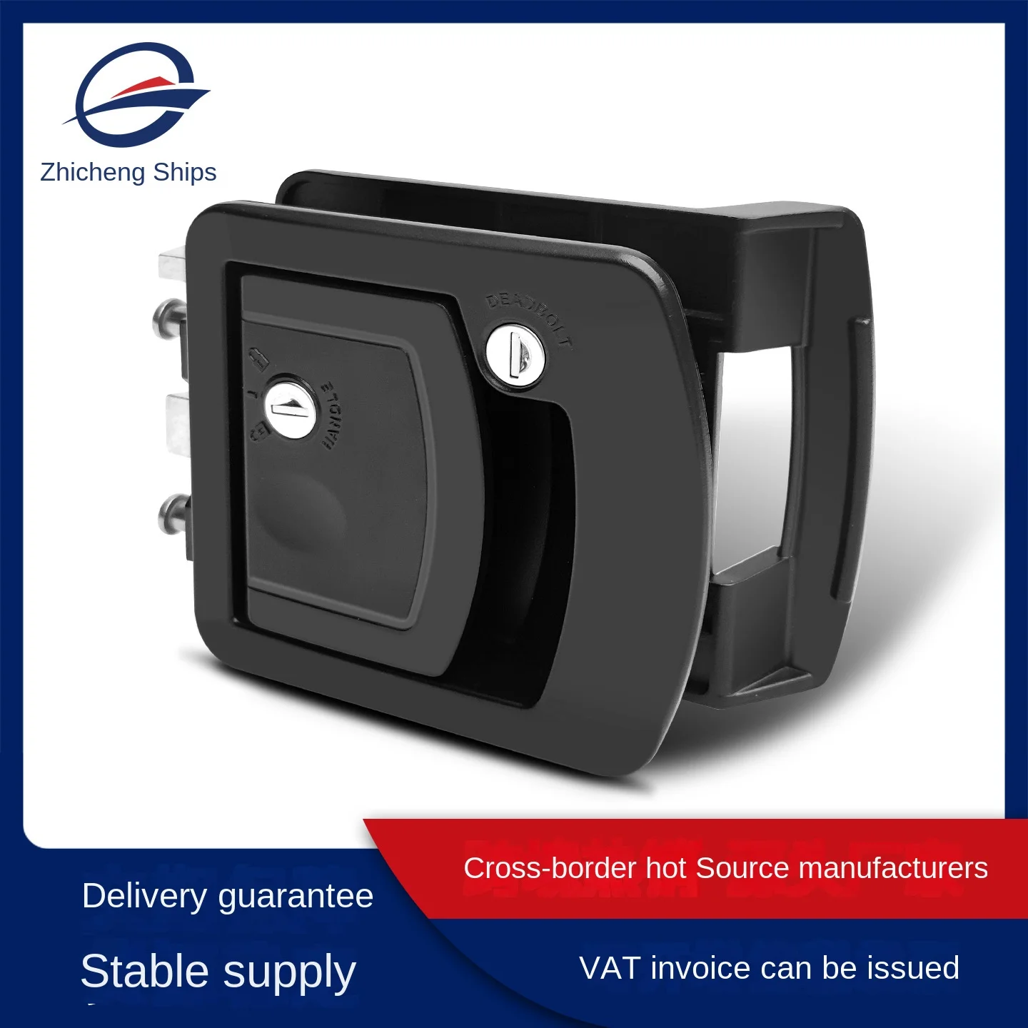 عبر الحدود دليل جديد RV قفل الباب سبائك الزنك قفل مزدوج اسطوانة C-class IP54 قفل لوحة مقاوم للماء والغبار