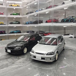 MH Diecast Alloy 1/18 Scale Civic TypeR EK9 Cars Model Independent Engine Adult Toys Classics Collection Souvenir Gifts Display