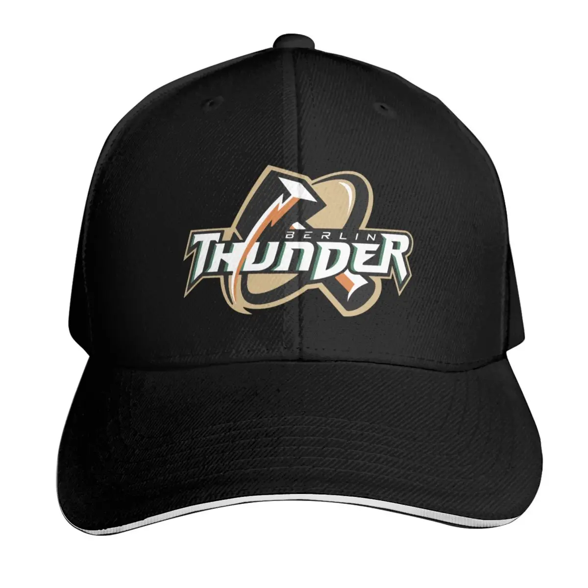 Berlin Thunder Baseball Cap Moisture Wicking Quick Dry Curved Brim Classic Fit Low Profile Unstructured
