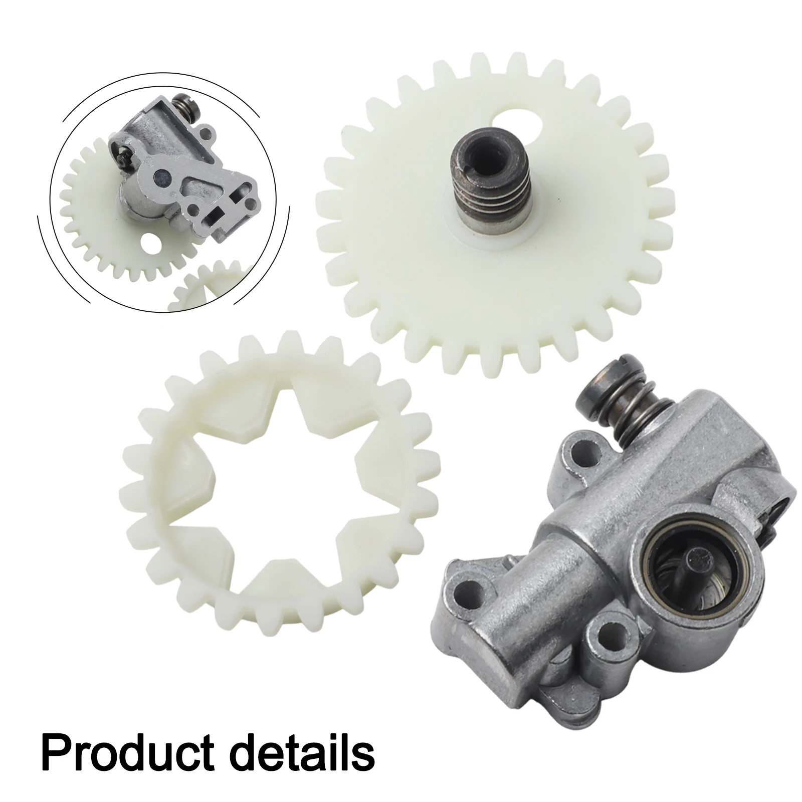 

For chainsaw Replacement Oil Pump Worm Gear for Models For MS380 MS381 038 Series Strong Materials for Longevity