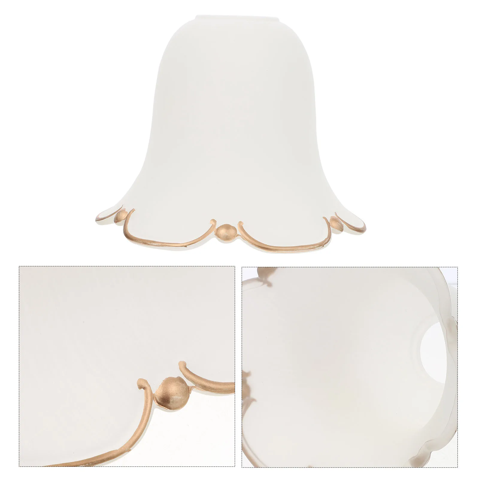 

Glass Lamp Shade for Ceiling Light Pendant Home Decor - Softens Light Easy Install Modern Room Bedroom Kitchen