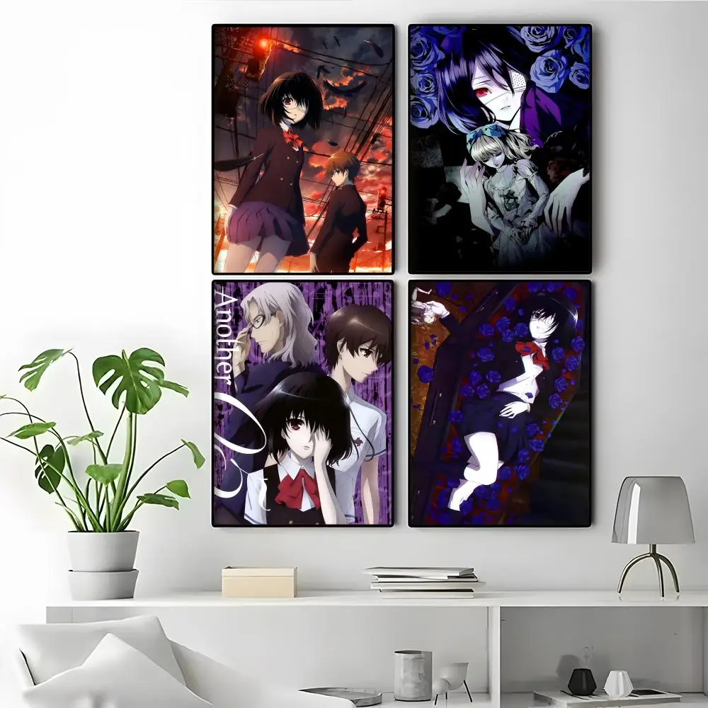 Horror Anime List of Another episodes Home Office Wall Art Boyfriend Present Idea High Resolution Poster Poster