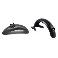 2 Pcs Mudguard Tyre Splash Guard Replacements for NINEBOT MAX G30 Electric Scooter Accessories, Rear & Front