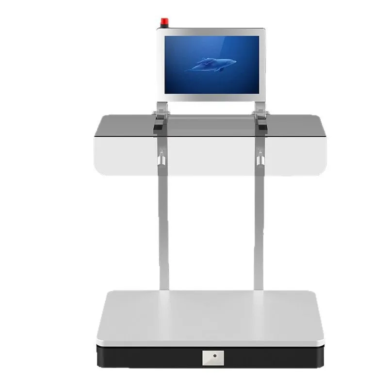 

Touch screen plate scan code recognition automatic measurement weighing settlement equipment
