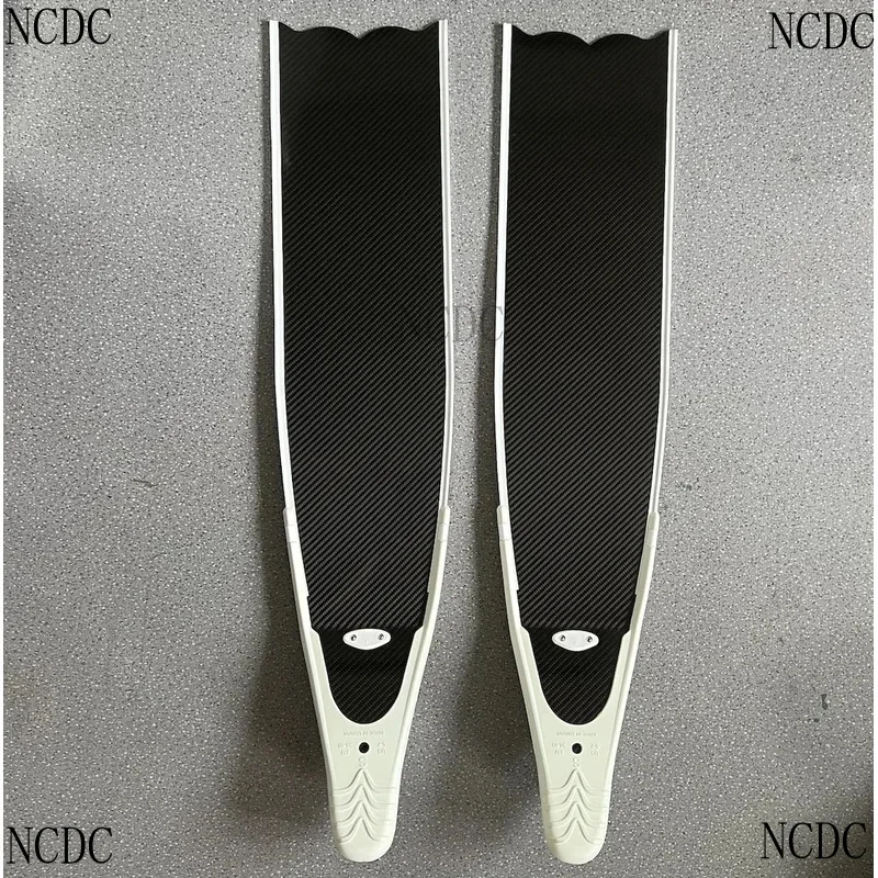 KUBO 3K Carbon Fiber Long Blade Spearfishing Snorkeling Lifesaving Flippers Swimming Freediving Fins