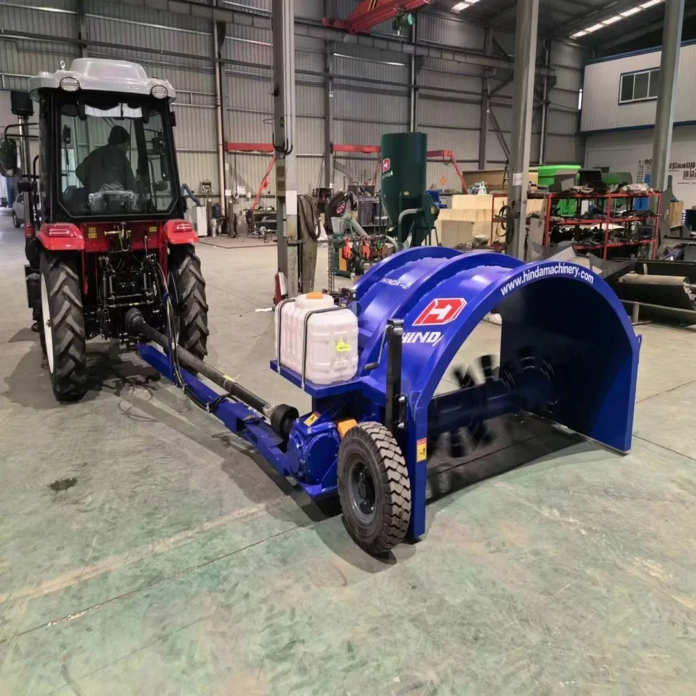 Tractor Towable  Compost Windrow Turning On Small Farm/compost machine for cattle, sheep, chickens  manure process