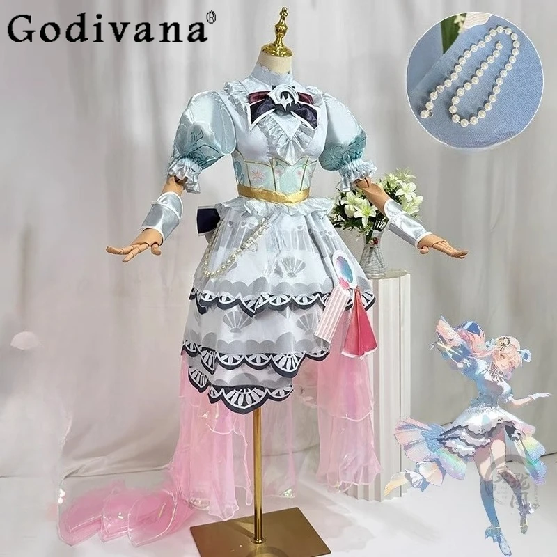 Gioco Honor of Kings Dolia Set di abiti cosplay Uniforme da donna Abito di carnevale di Halloween Festa per ragazze Set di vestiti di ruolo per giochi di Natale