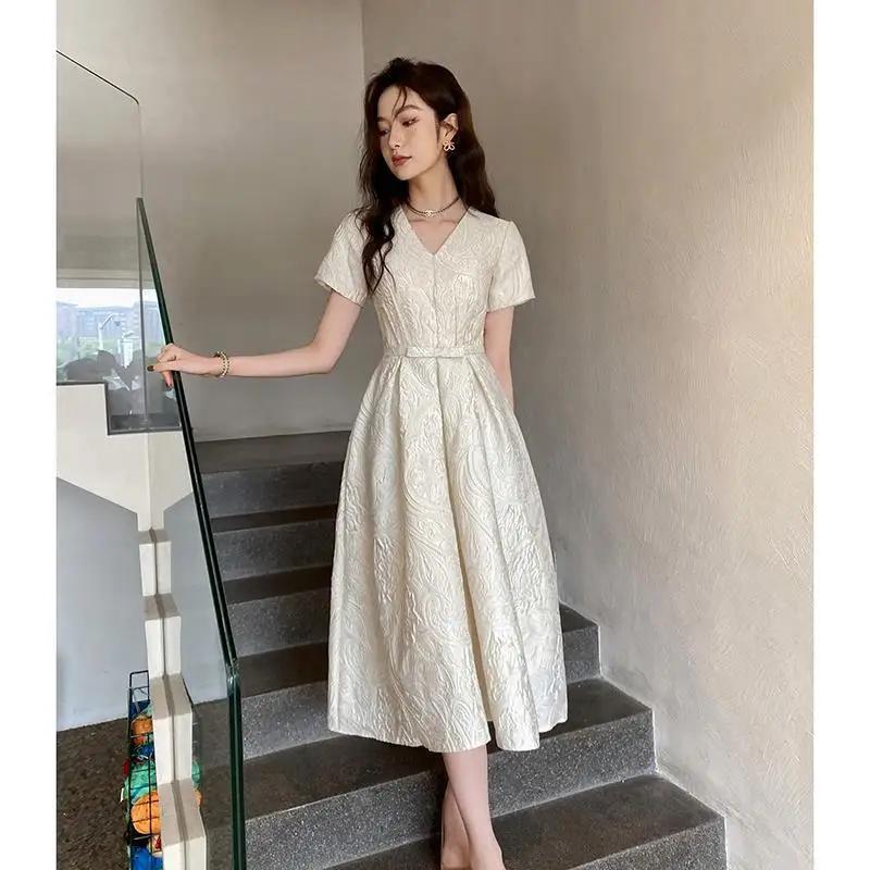 Daily Evening Dress, French Slimming, Niche Engagement Dress, Engagement Dress, Can Be Worn on Weekdays, 2025 New Party Dress