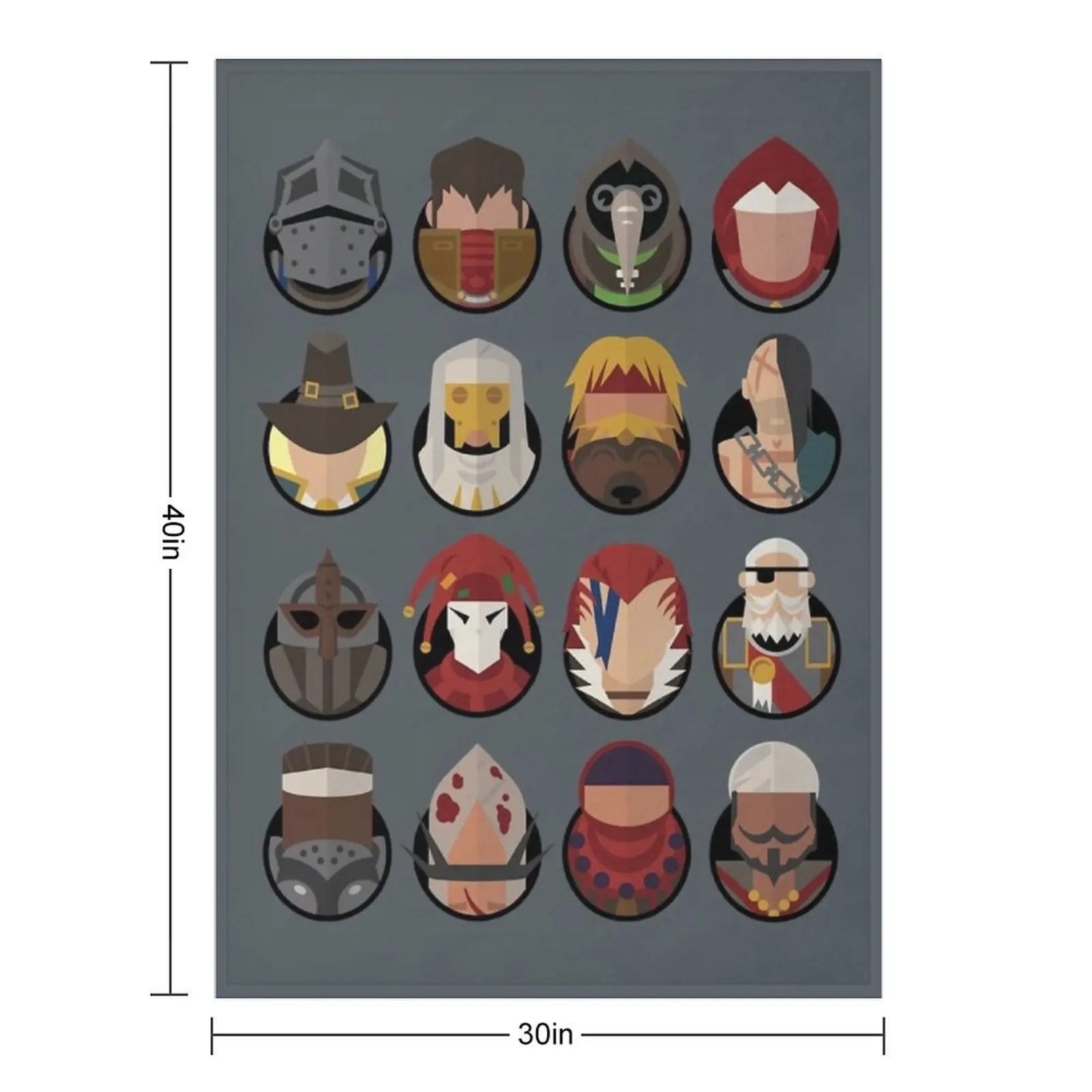 أحلك المغامرين الزنزانة رمي بطانية هدايا عيد الميلاد الفاخرة رشاقته فروي الزخرفية البطانيات