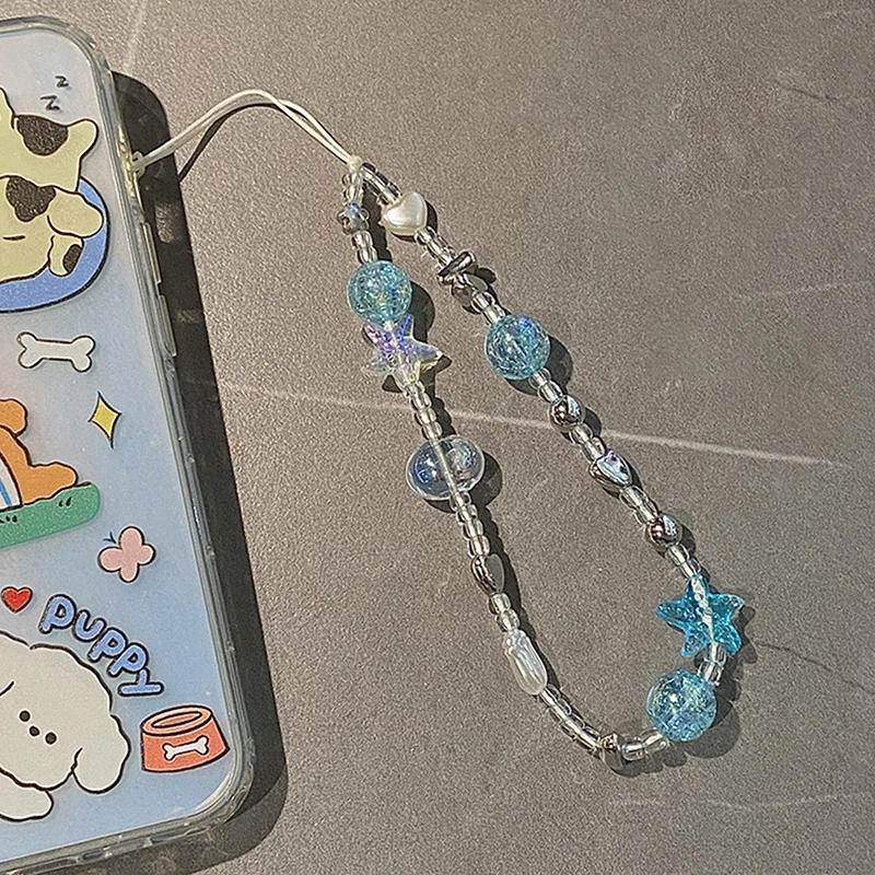 

Браслет для телефона с подвеской в виде морской звезды