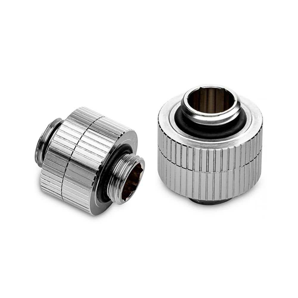 EK-Quantum Torque Extender Rotary MM 14 - Black/Black Nickel/Nickel/Satin Titanium，Water cooling  fittings.
