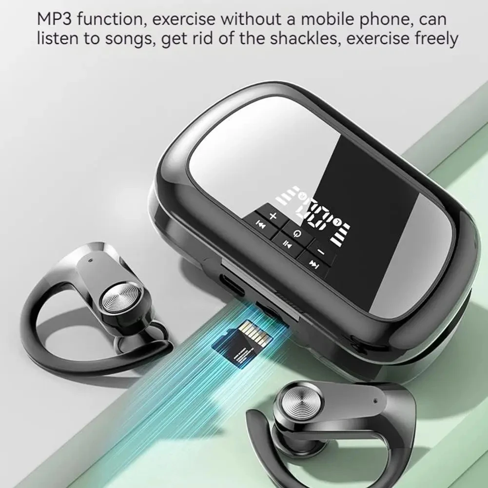 for Ulefone Armor 30 Pro X32 Pro TWS Wireless Bluetooth Headset With Mic Stereo Earphones  Sports Headphone Support TF-card