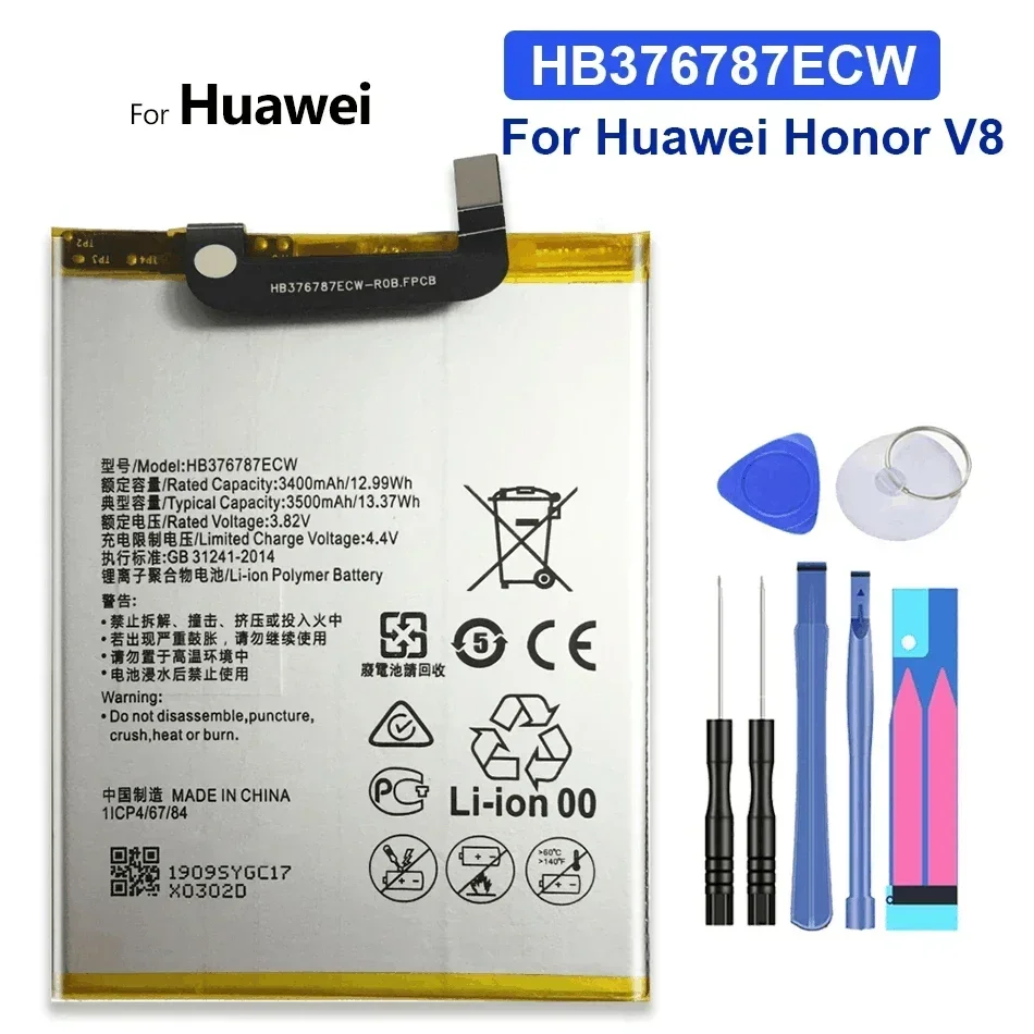 Replacement battery for Huawei P9 P10 Lite Plus P20 P30 pro For honor 10 9 8 Lite 7 6 4x 7x 8x Mate 9 10 20 pro 30 V10