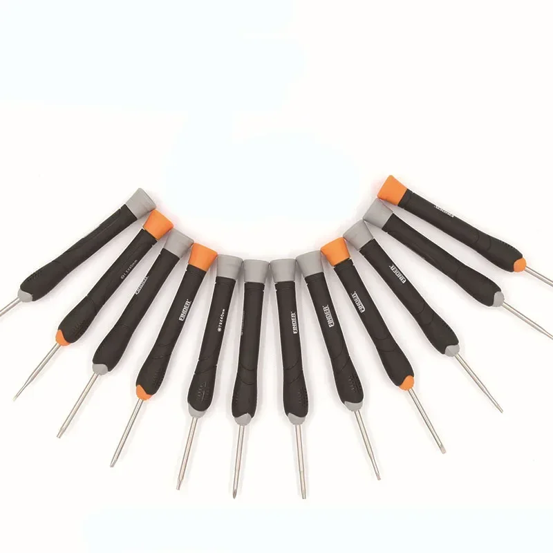 12 Pcs CR-V Precision Screwdriver Set Phillips&Torx Screwdrivers Hand Tool for Mobile Phone&Watches&Glasses