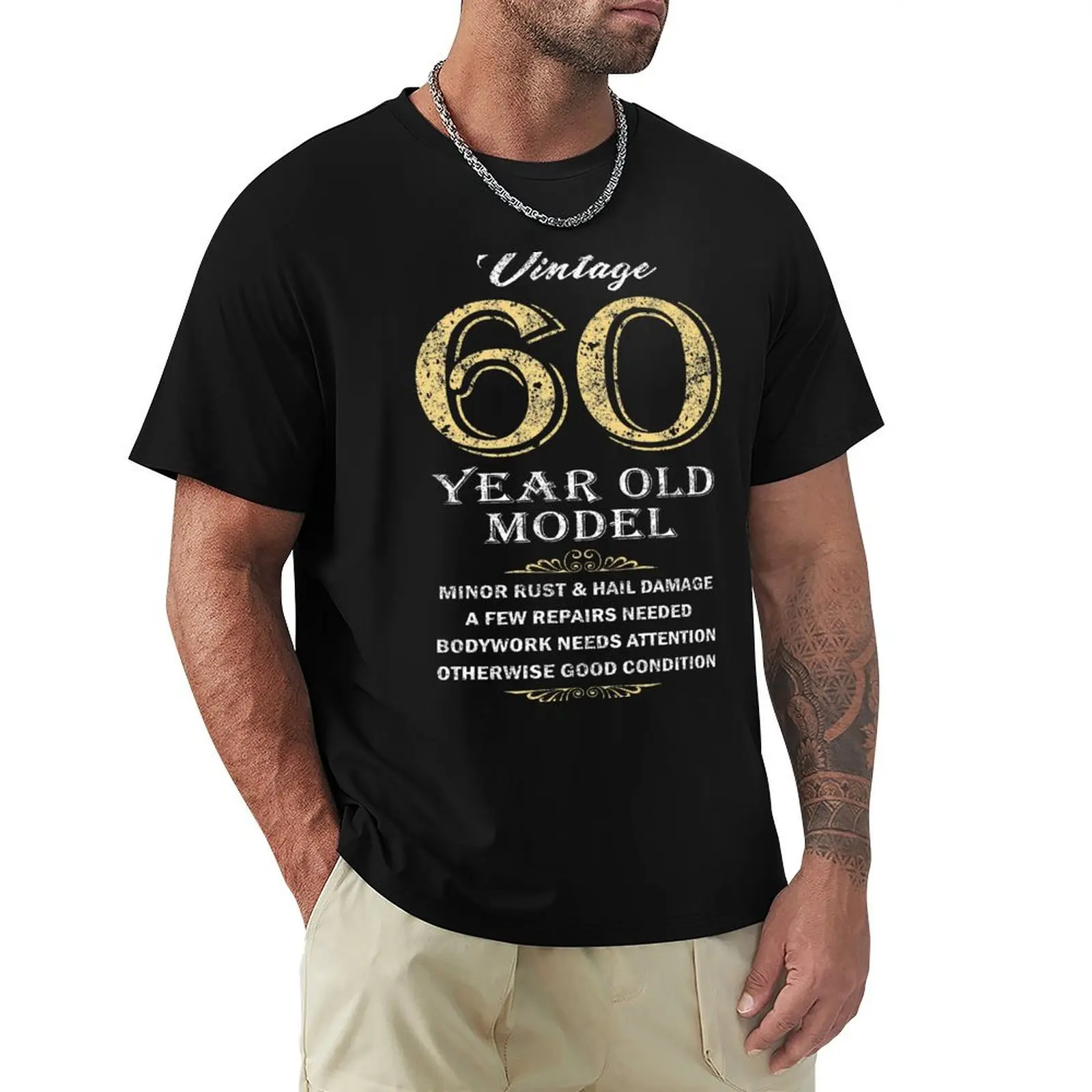 

60th Birthday - Funny gift idea T-Shirt Plus Size Outdoor Casual Top