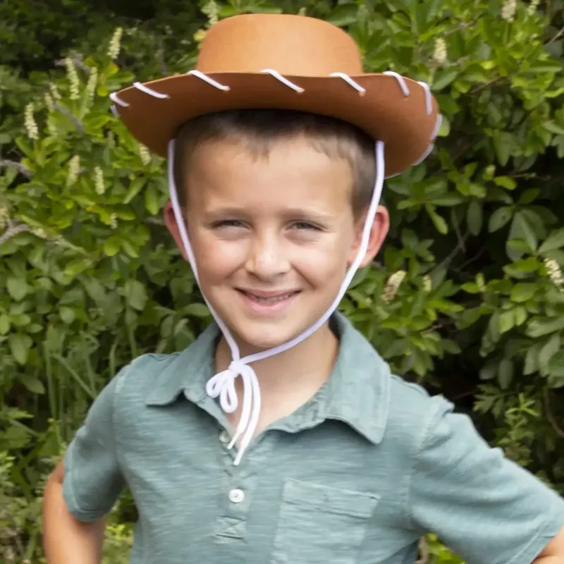 Cowboy Western Hats and Bandanas for Kids Costume Hat Accessories for Toddler Child Theme Birthday Party Halloween Costume Dress view 5