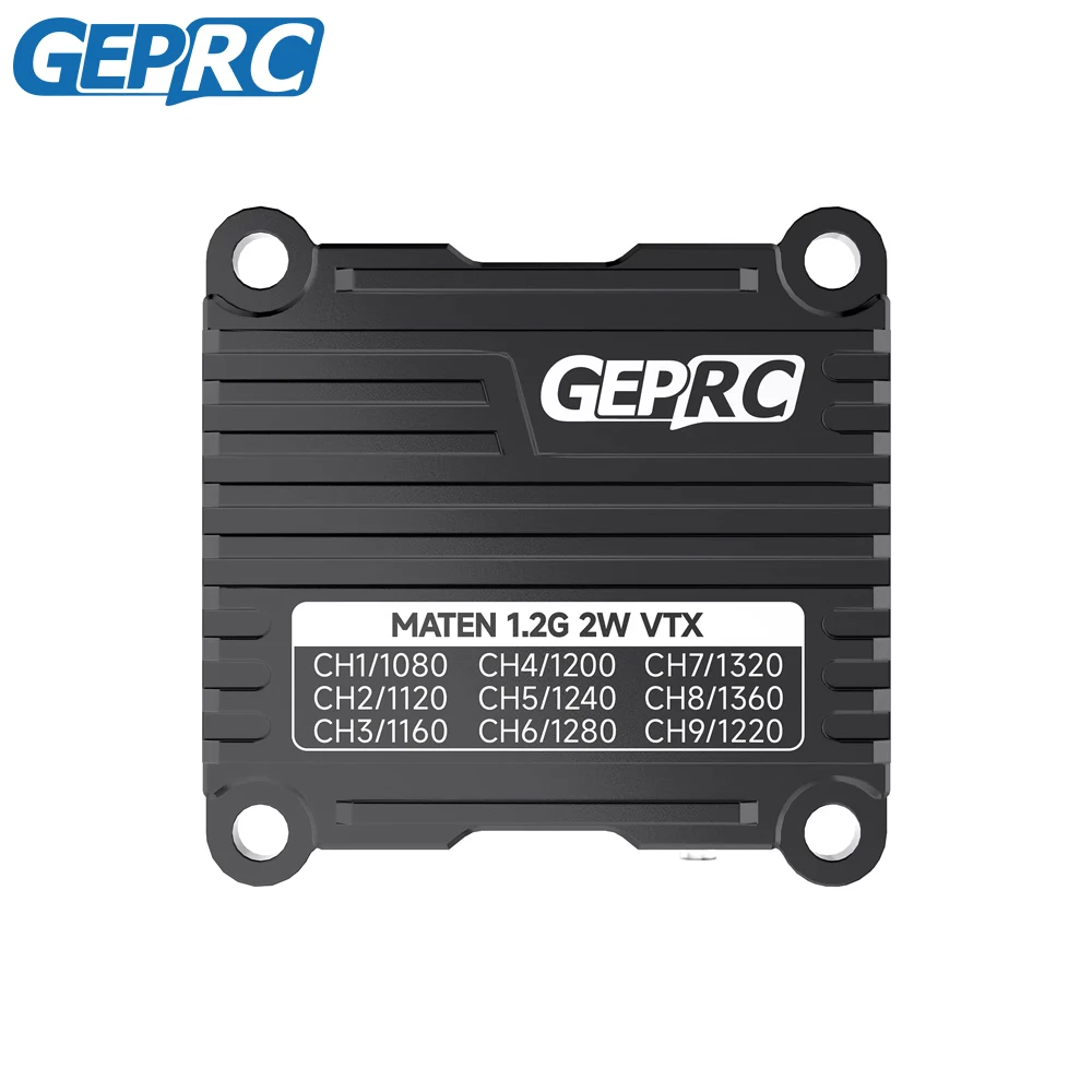 GEPRC MATEN 1.2Ghz 2W 2-8S 9CH 30.5*30.5mm Transmission d'image FPV Vtx